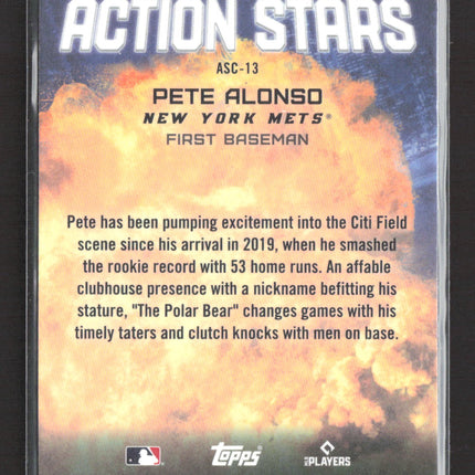 2023 Topps Chrome Action Stars Pete Alonso #ASC-13