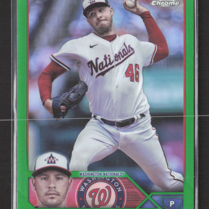 2017 Topps Chrome Patrick Corbin #USC70 Green 58/99