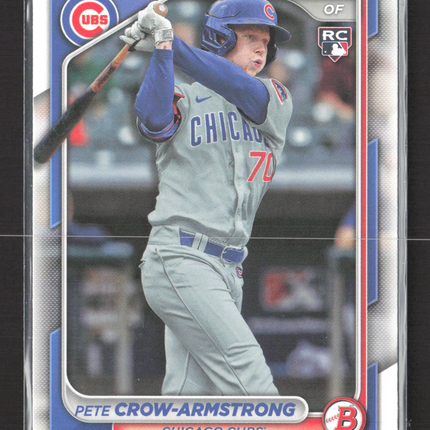 2024 Topps Bowman Pete Crow-Armstrong #85 RC