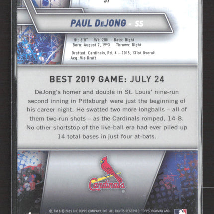 2019 Topps Bowman's Best Paul DeJong #57