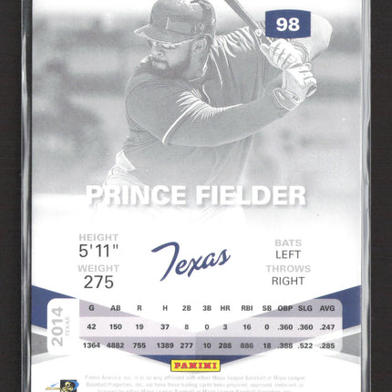 2015 Panini Elite 21st Century Prince Fielder #98 Green 023/199