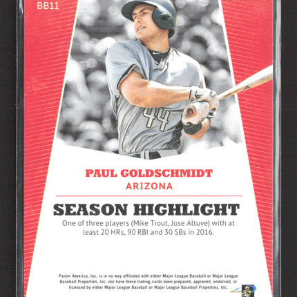 2017 Panini The National Paul Goldschmidt #BB11 70/99
