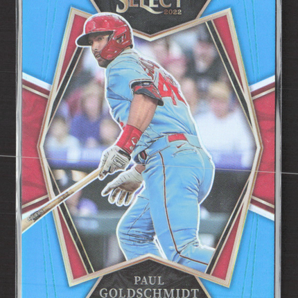 2022 Panini Select Prizm Paul Goldschmidt #171 Light Blue 142/149