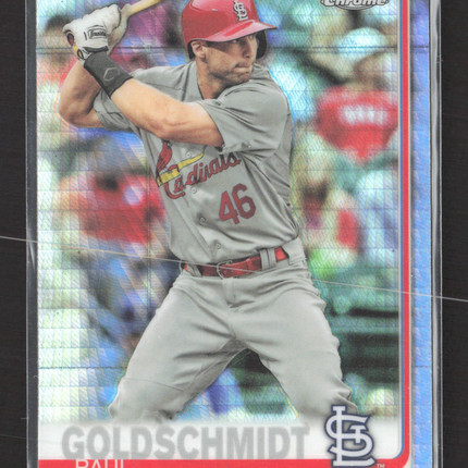 2019 Topps Chrome Paul Goldschmidt #139 prism