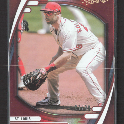 2022 Panini Absolute Baseball Paul Goldschmidt #39 Red 07/99