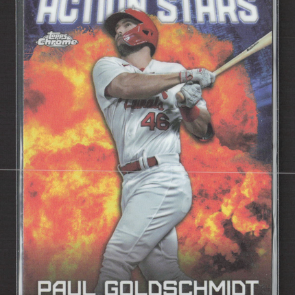 2023 Topps Chrome Action Stars Paul Goldschmidt #ASC-22