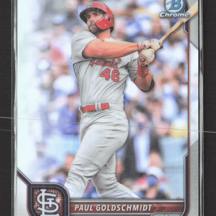 2022 Bowman Chrome Paul Goldschmidt #42 Refractor /499