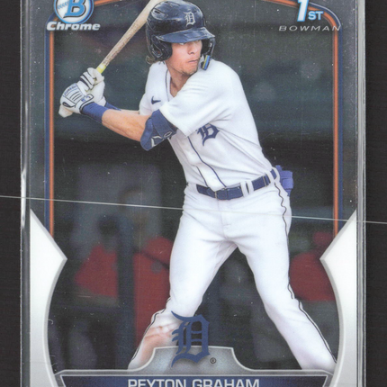 2023 Bowman Chrome Peyton Graham #BCP-57 1st Bowman