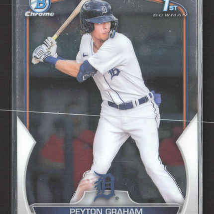 2023 Bowman Chrome Peyton Graham #BCP-57 1st Bowman