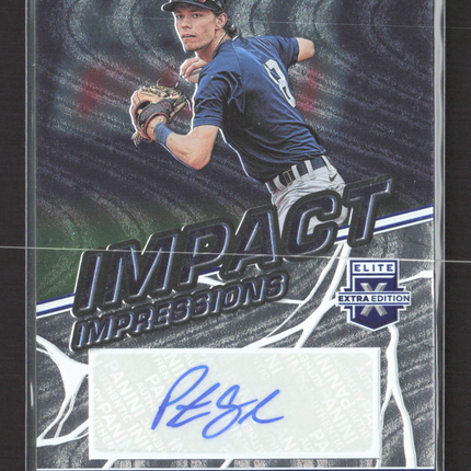2023 Panini Elite Extra Edition Impact Impressions Peyton Graham #II-PGR auto
