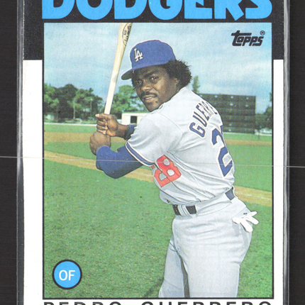 1986 Topps Pedro Guerrero #145