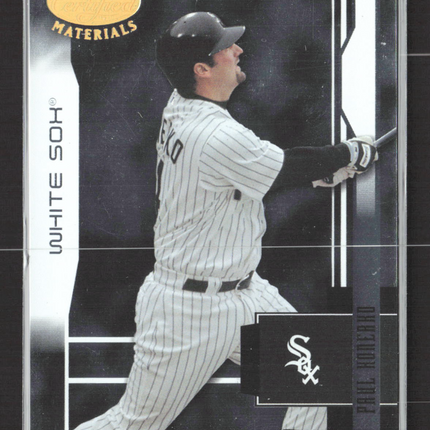 2003 Leaf Certified Materials Paul Konerko #42 Sample