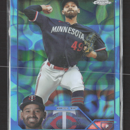 2023 Topps Chrome Update Series Pablo López #USC63 Blue Lava Lamp 165/175