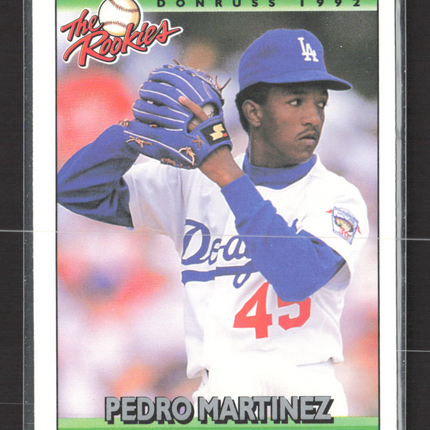 1992 Donruss The Rookies Pedro Martinez #69