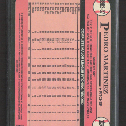 2024 Topps 1989 Topps Baseball Pedro Martinez #89B2-37 Blue