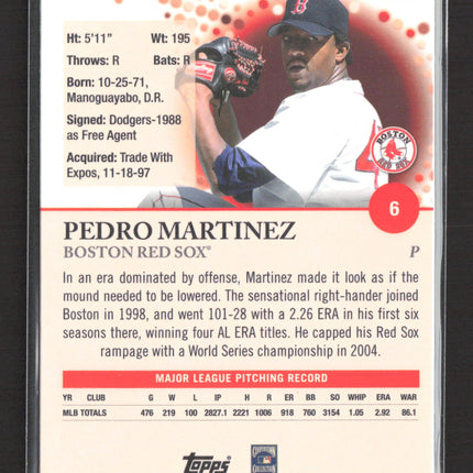 2022 Topps Pristine Pedro Martinez #6 Refractor
