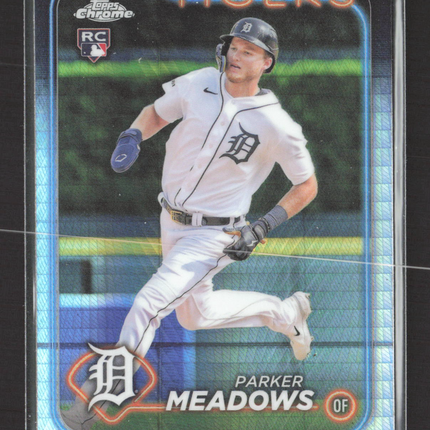 2024 Topps Chrome Parker Meadows #271 prism RC