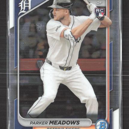 2024 Bowman Chrome Parker Meadows #98 RC 8/25.