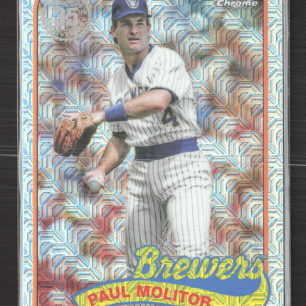 2024 Topps Chrome 1989 Topps 35th Anniversary Paul Molitor #2T89C-60