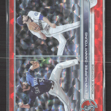 2022 Topps Update Series Penn Murfee Danny Young #US220 orange /299