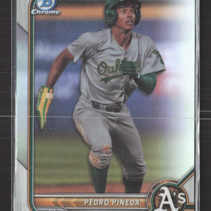 2022 Bowman Chrome Draft Pedro Pineda #BDC-181 Refractor