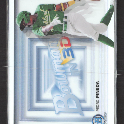 2022 Bowman Chrome Bowman in 3D Pedro Pineda #B3D-15