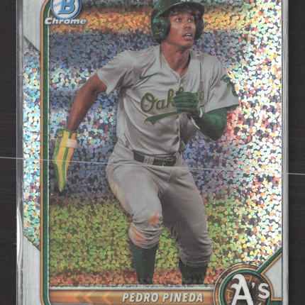 2022 Bowman Chrome Pedro Pineda #BDC-181 Speckle Refractor