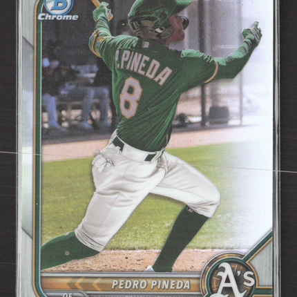 2022 Bowman Chrome Pedro Pineda #BCP-241 refractor