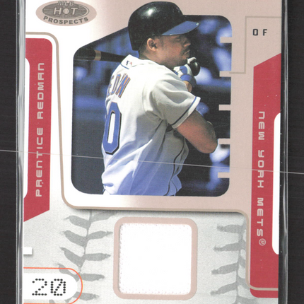 2003 Fleer SkyBox Hot Prospects Prentice Redman #H-122 Future Swatch Game pants