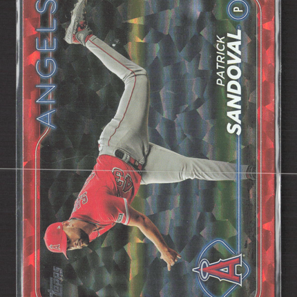 2024 Topps Series Two Patrick Sandoval #388 orange Foilboard /299