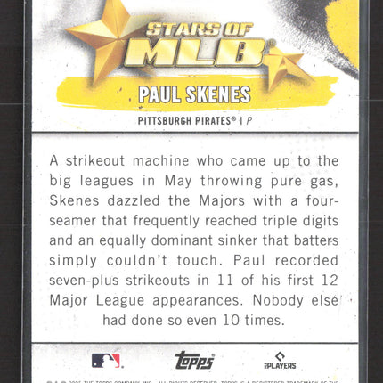 2025 Topps Stars of MLB Paul Skenes #SMLB-27