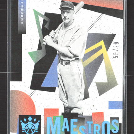 2022 Panini Diamond Kings Maestros Pie Traynor #M-3 55/99