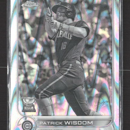 2022 Topps Chrome Patrick Wisdom #198 RayWave