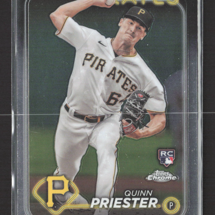2024 Topps Chrome Quinn Priester #55 RC