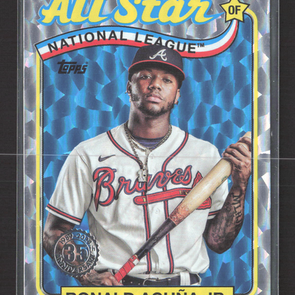 2024 Topps Silver Pack Mojo Refractor Ronald Acuna Jr. #89ASB-28
