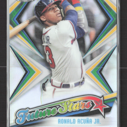 2019 Topps Chrome Future Stars Ronald Acuna Jr. #FS-20