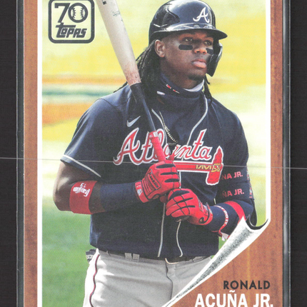 2021 Topps 70 Years of Topps Ronald Acuna Jr. #70YT-12