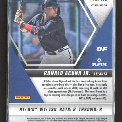 2021 Panini Prizm Mosaic Ronald Acuna Jr. #109