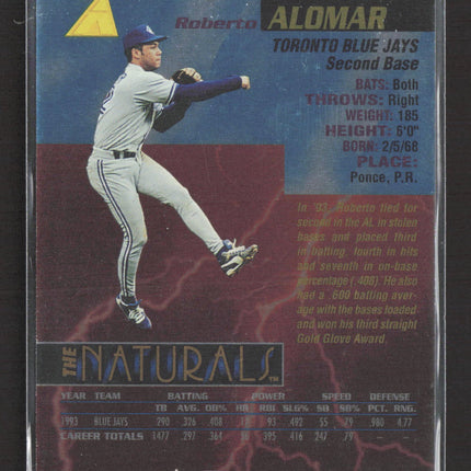 1994 Pinnacle The Naturals Roberto Alomar #6