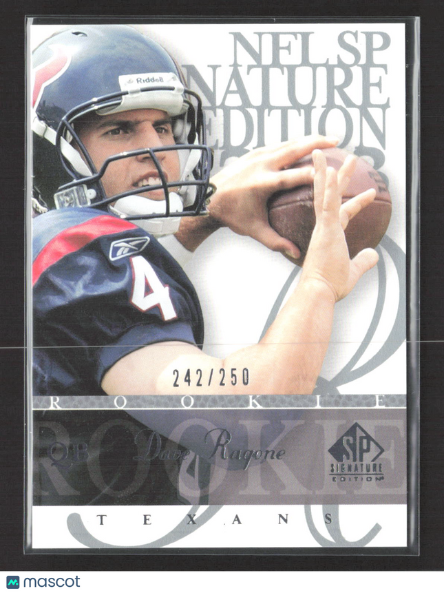 2003 Upper Deck SP Signature Edition Dave Ragone #197 242/250
