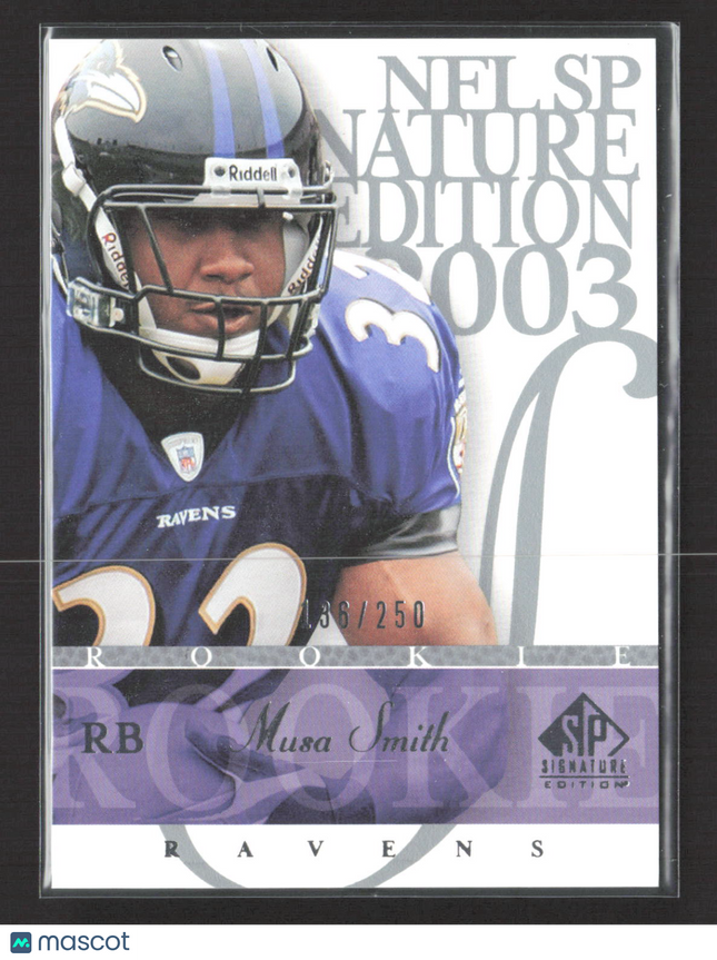 2003 Upper Deck SP Signature Edition Musa Smith #191 136/250