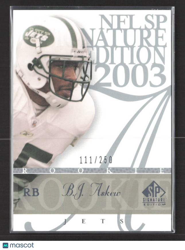 2003 Upper Deck SP Signature Edition B.J. Askew #185 111/250