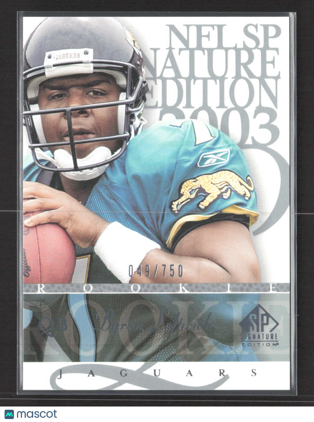2003 Upper Deck SP Signature Edition Byron Leftwich #169 049/750