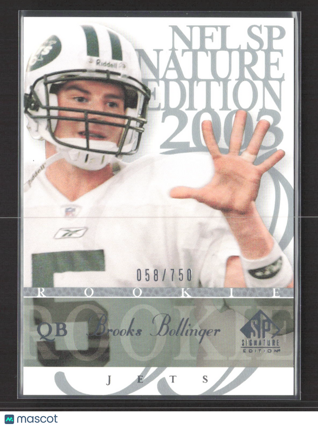 2003 Upper Deck SP Signature Edition Brooks Bollinger #166 058/750
