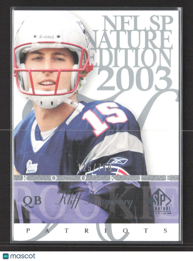 2003 Upper Deck SP Signature Edition Kliff Kingsbury #165 125/750