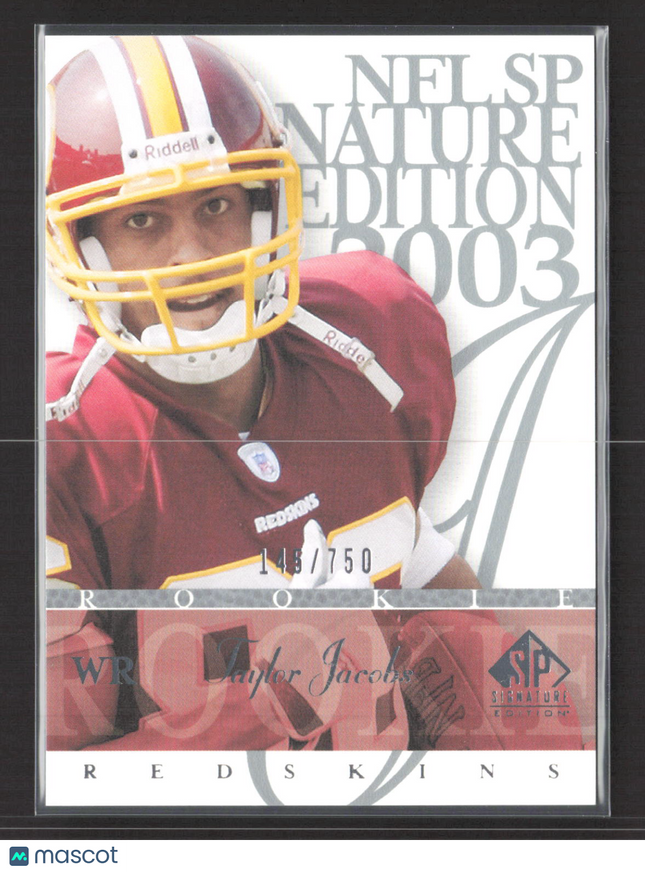 2003 Upper Deck SP Signature Edition Taylor Jacobs #159 145/750