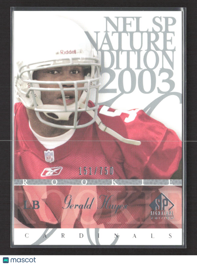 2003 Upper Deck SP Signature Edition Gerald Hayes #145 151/750