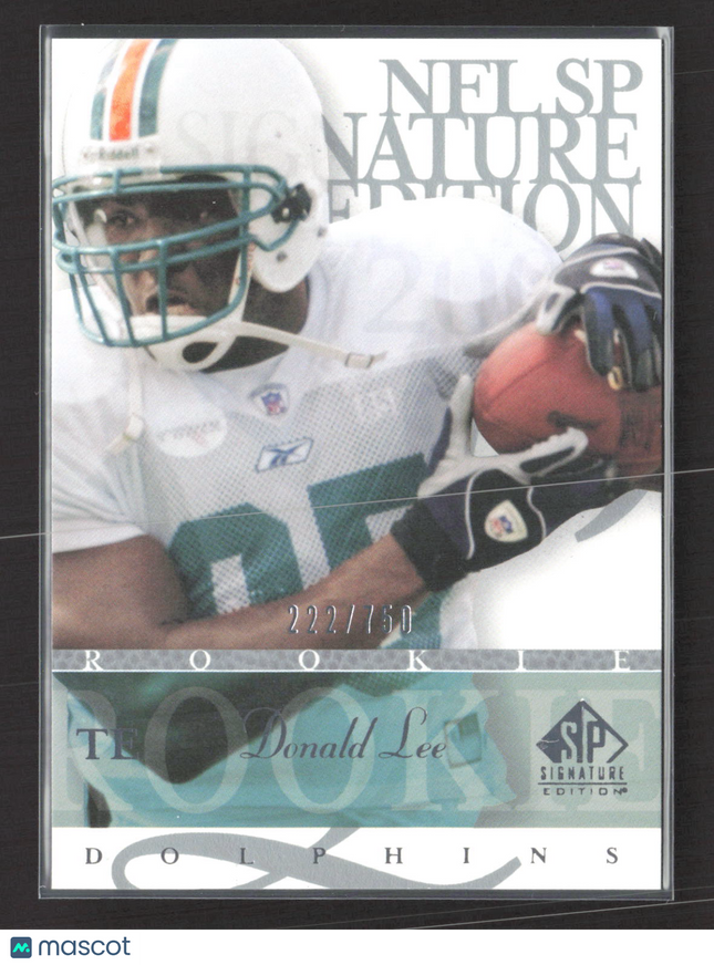 2003 Upper Deck SP Signature Edition Donald Lee #140 222/750