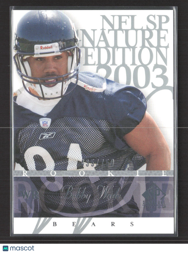 2003 Upper Deck SP Signature Edition Bobby Wade #134 /750