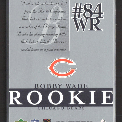 2003 Upper Deck SP Signature Edition Bobby Wade #134 /750